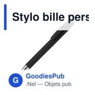 Stylo bille personnalisable en ABS opaque avec logo - Texas - Miniature 7