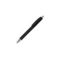 Variante Noir - Stylo bille personnalisable en ABS opaque avec logo - Texas