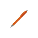 Variante Orange - Stylo bille personnalisable en ABS opaque avec logo - Texas