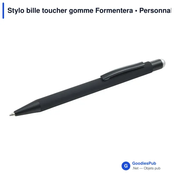 Stylo bille toucher gomme Formentera - Image 11