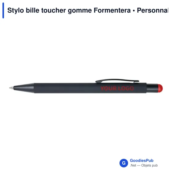Stylo bille toucher gomme Formentera - Image 12