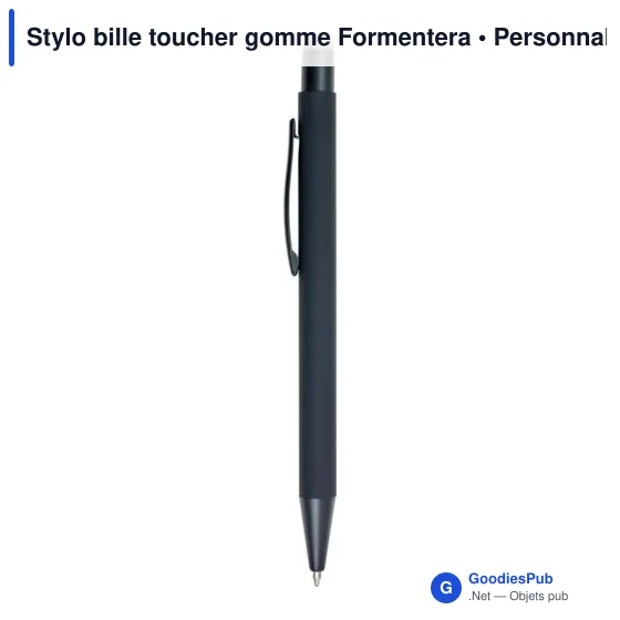 Stylo bille toucher gomme Formentera - Image 8