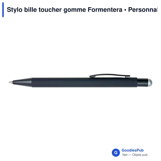 Stylo bille toucher gomme Formentera - Image 9
