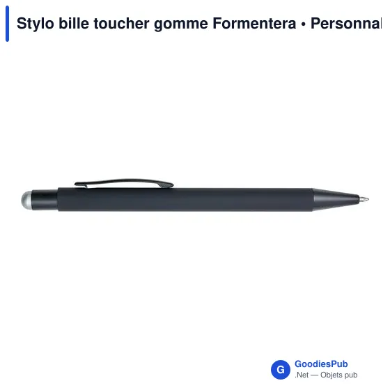 Stylo bille toucher gomme Formentera - Image 10