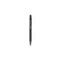 Variante rouge - Stylo bille toucher gomme Formentera