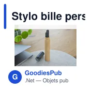Stylo bille personnalisable en acier inoxydable et bambou - Ankeavec logo - Miniature 11