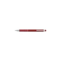 Variante rouge - Stylo bille personnalisable en aluminium avec logo - Oliver