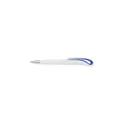 Variante bleu cobalt - Stylo bille twist en plastique Ibiza