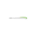 Variante vert clair - Stylo bille twist en plastique Ibiza