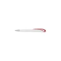 Variante rouge - Stylo bille twist en plastique Ibiza