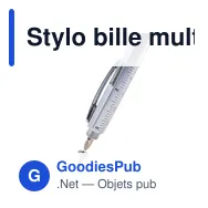 Stylo bille multifonction personnalisable avec logo - Giuliana - Miniature 4