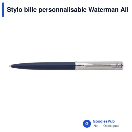 Stylo bille personnalisable Waterman Allure Deluxe avec logo