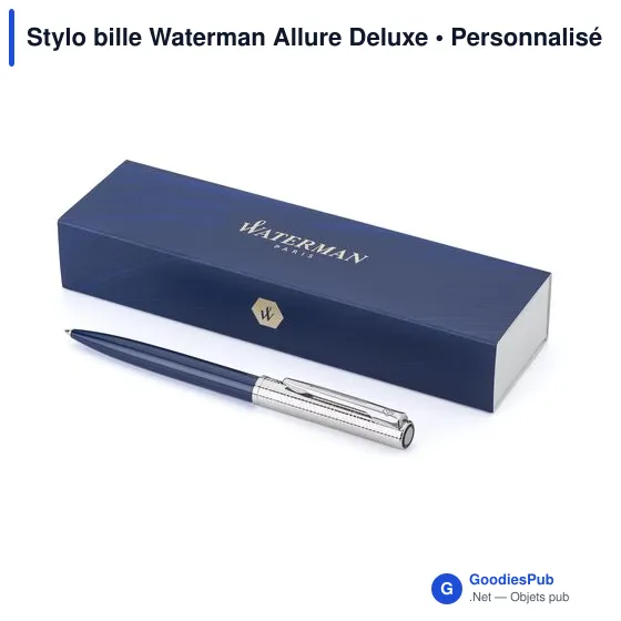 Stylo bille personnalisable Waterman Allure Deluxe avec logo - Image 11