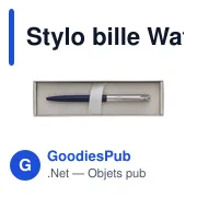 Stylo bille personnalisable Waterman Allure Deluxe avec logo - Miniature 4