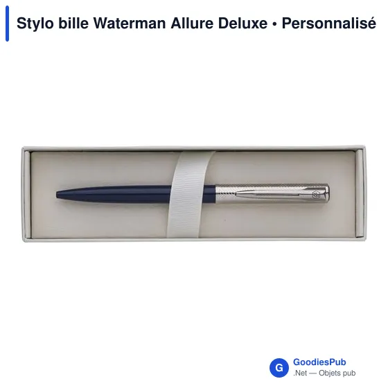 Stylo bille personnalisable Waterman Allure Deluxe avec logo - Image 4