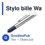 Stylo bille personnalisable Waterman Allure Deluxe avec logo - Miniature 6