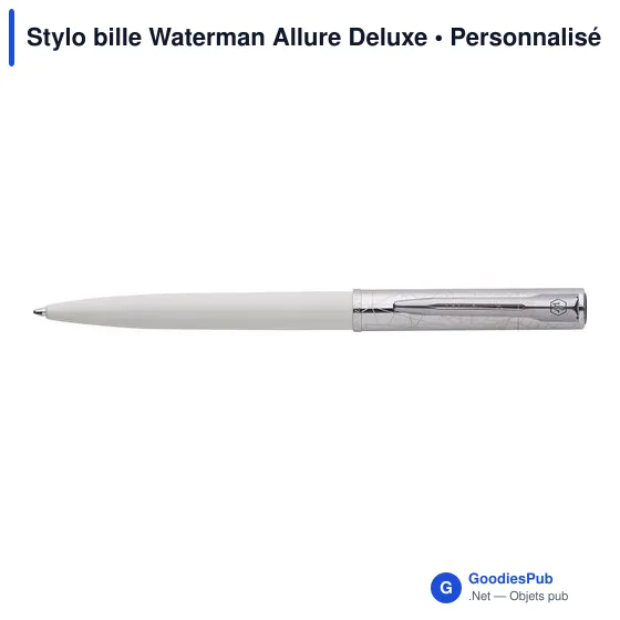 Stylo bille personnalisable Waterman Allure Deluxe avec logo - Image 10