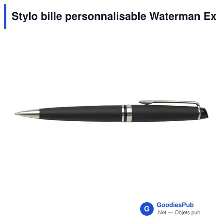 Stylo bille personnalisable Waterman Expert avec logo