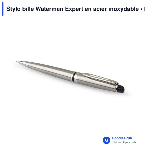 Stylo bille personnalisable Waterman Expert avec logo - Image 12