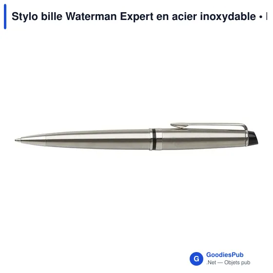Stylo bille personnalisable Waterman Expert avec logo - Image 5