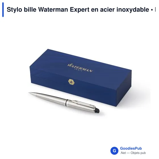 Stylo bille personnalisable Waterman Expert avec logo - Image 9