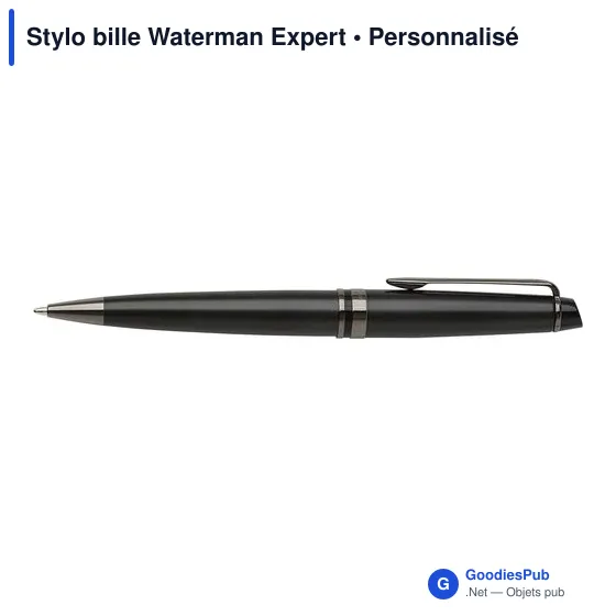 Stylo bille personnalisable Waterman Expert avec logo - Image 1