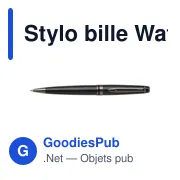 Stylo bille personnalisable Waterman Expert avec logo - Miniature 2
