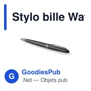 Stylo bille personnalisable Waterman Expert avec logo - Miniature 5