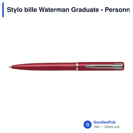 Stylo bille Waterman Graduate
