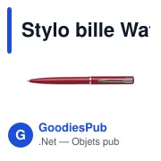 Stylo bille Waterman Graduate - Miniature 7