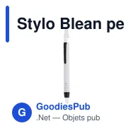 Stylo Blean personnalisable en aluminium recyclé avec logo - Miniature 2