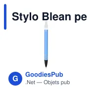 Stylo Blean personnalisable en aluminium recyclé avec logo - Miniature 4
