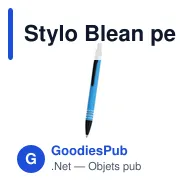 Stylo Blean personnalisable en aluminium recyclé avec logo - Miniature 7