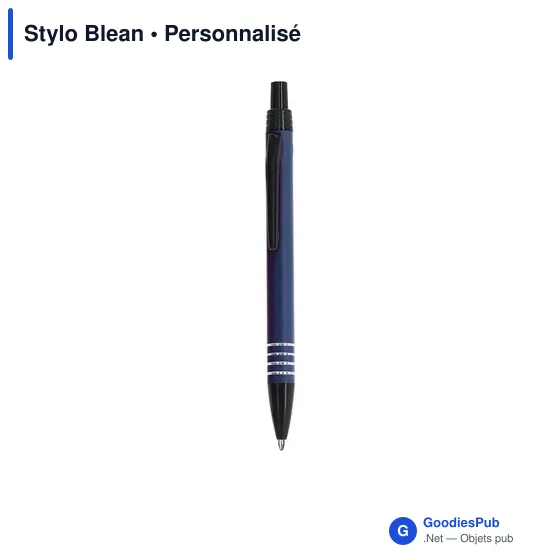 Stylo Blean personnalisable en aluminium recyclé avec logo - Image 9