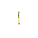 Variante jaune - Stylo Blean personnalisable en aluminium recyclé avec logo