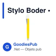 Stylo bille personnalisable avec logo pour entreprises et événements - Miniature 8
