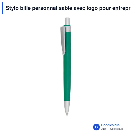 Stylo bille personnalisable avec logo pour entreprises et événements - Image 10