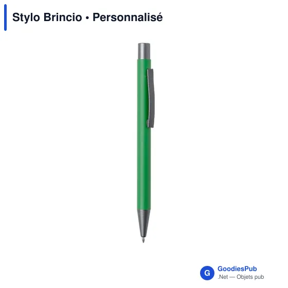 Stylo bille personnalisable en aluminium recyclé avec logo - Image 11
