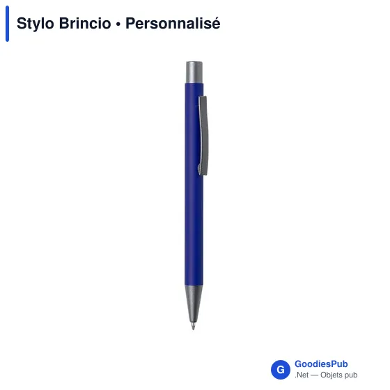 Stylo bille personnalisable en aluminium recyclé avec logo - Image 5