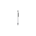 Variante argenté - Stylo bille personnalisable en aluminium recyclé avec logo
