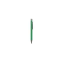 Variante vert - Stylo bille personnalisable en aluminium recyclé avec logo