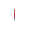 Variante rouge - Stylo bille personnalisable en aluminium recyclé avec logo
