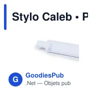 Stylo Caleb - Miniature 8