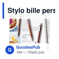 Stylo bille personnalisable avec logo pour entreprises - Modèle Nature - Miniature 5