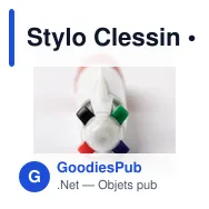 Stylo Clessin - Miniature 12