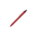 Variante Rouge - Stylo bille personnalisable finition métallisée avec logo - Click-Shadow