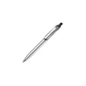 Variante Argent - Stylo bille personnalisable finition métallisée avec logo - Click-Shadow