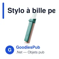 Stylo à bille personnalisable en carton recyclé avec logo - Stylo Compo - Miniature 12