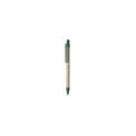 Variante vert - Stylo à bille personnalisable en carton recyclé avec logo - Stylo Compo