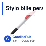 Stylo bille personnalisable bicolore sérigraphie avec logo - Cosmo Combi - Miniature 2